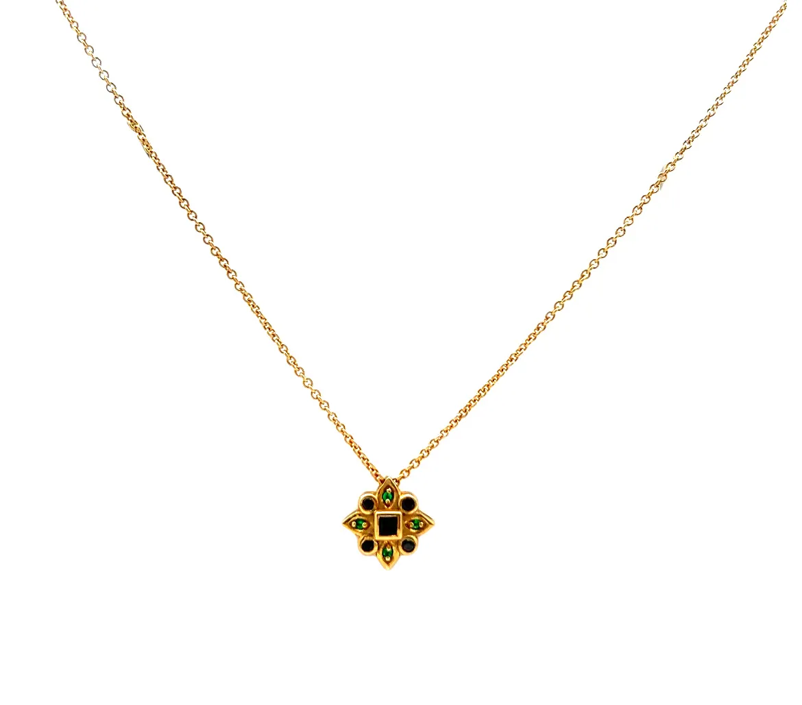 Regal Gemstone Necklace