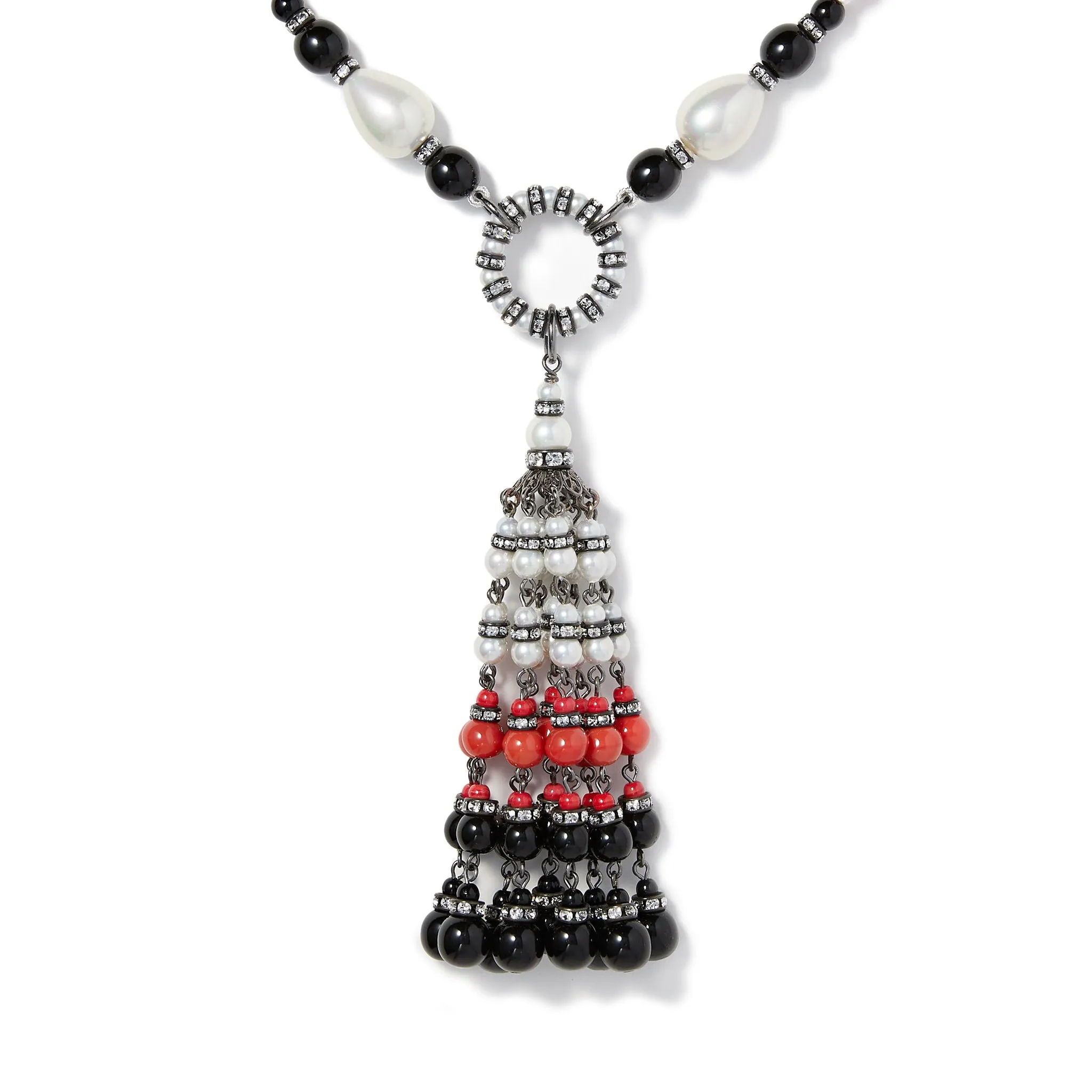 Regal Tassel Necklace