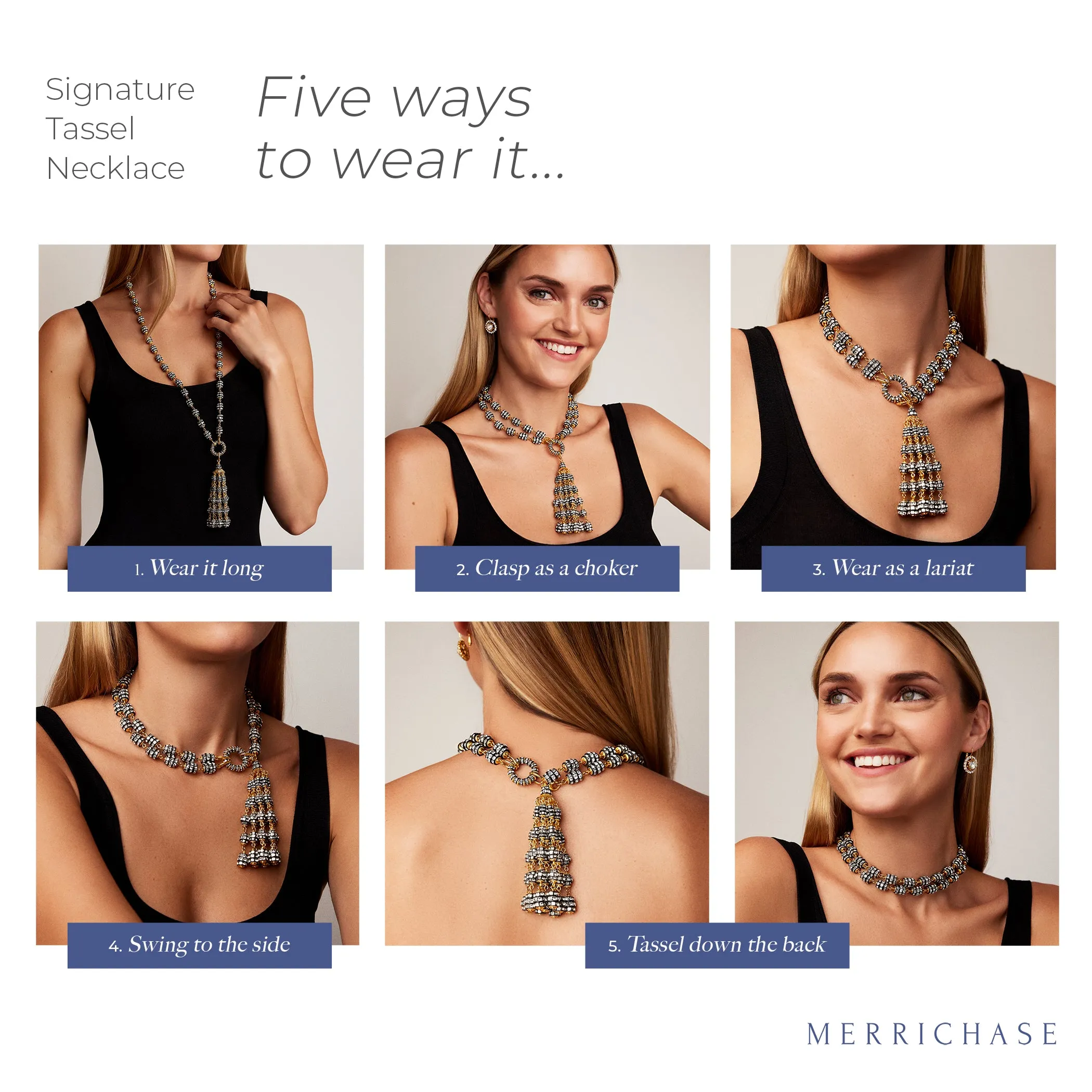 Regal Tassel Necklace