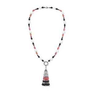 Regal Tassel Necklace