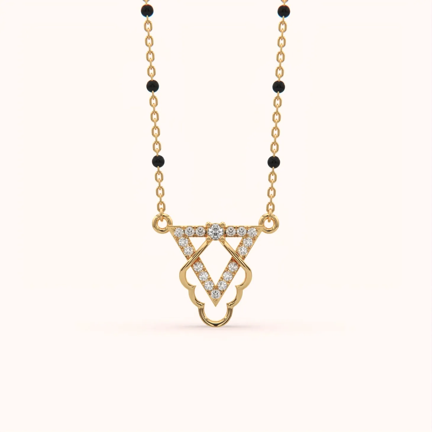 Regal Vow Silver Mangalsutra
