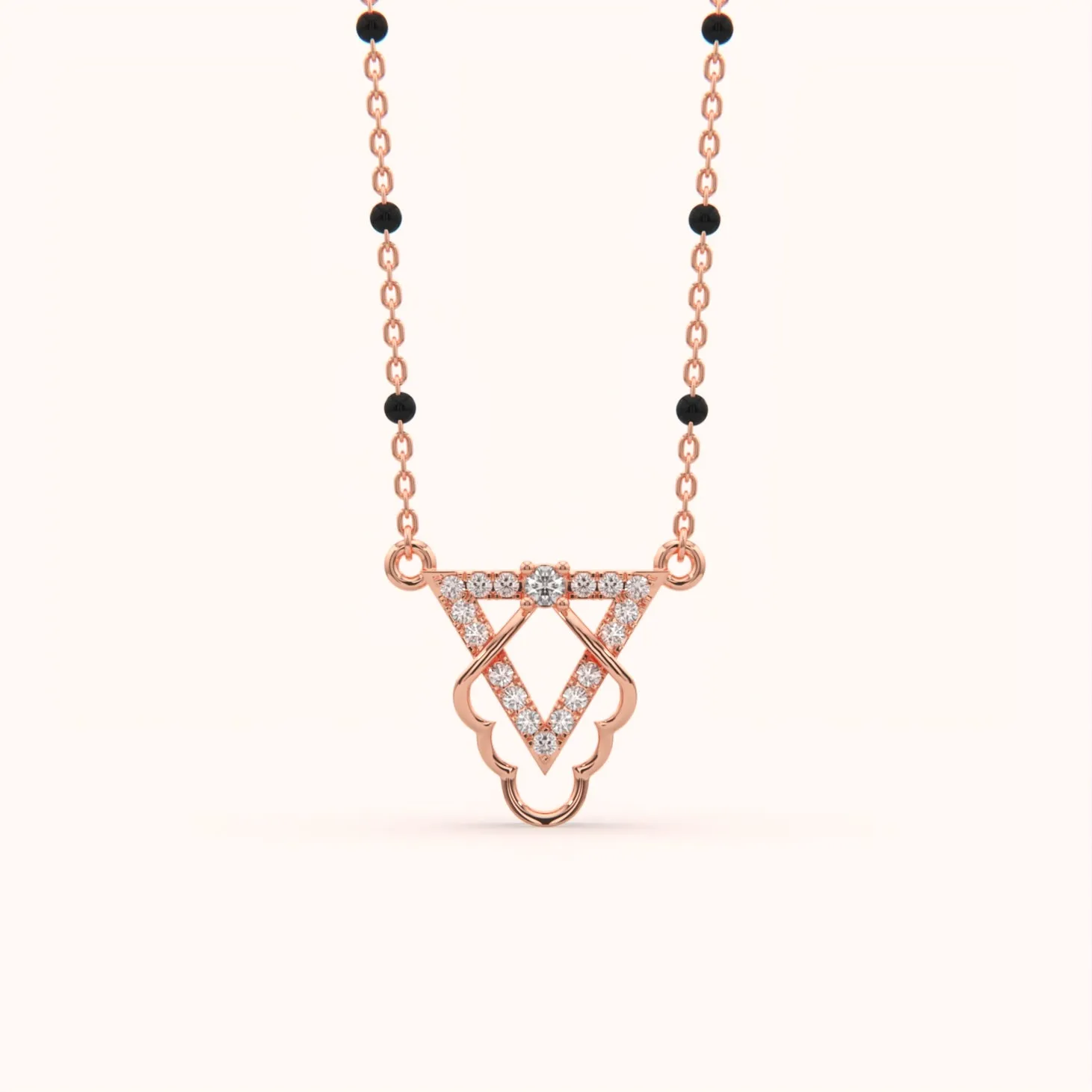 Regal Vow Silver Mangalsutra