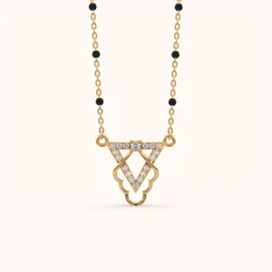 Regal Vow Silver Mangalsutra