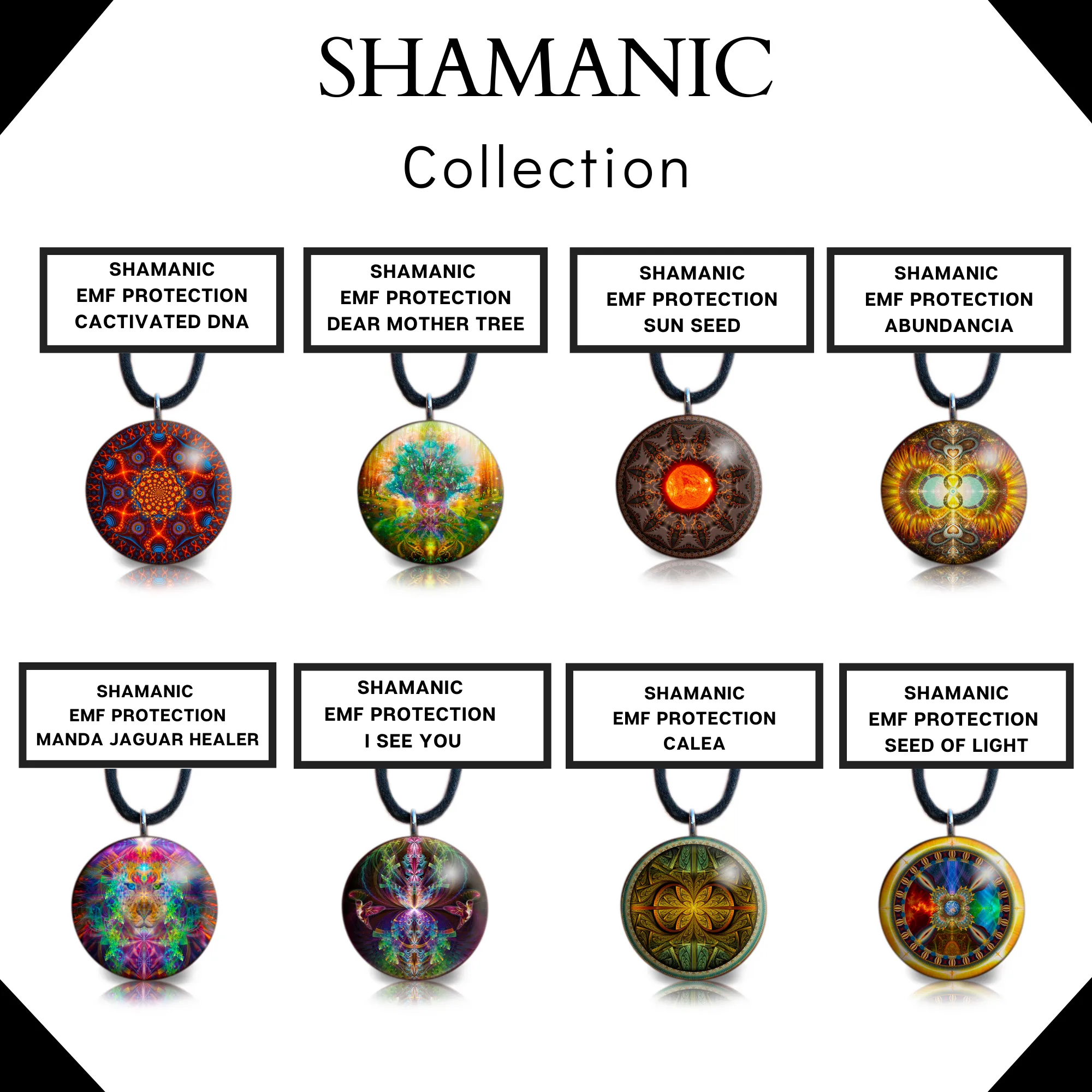 Shaman Pendant | Orgone Pendant | EMF Protection | Calea