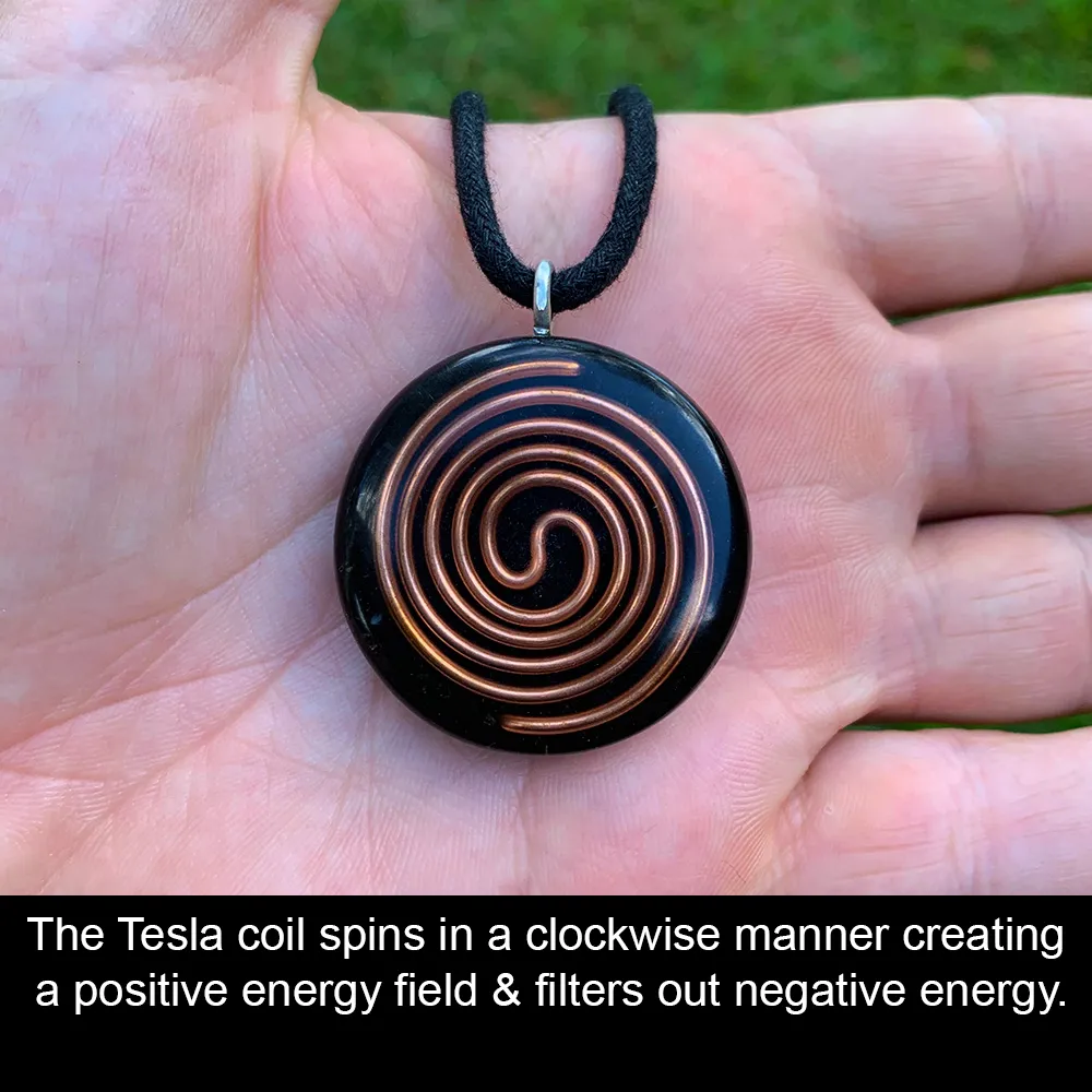 Shaman Pendant | Orgone Pendant | EMF Protection | Calea