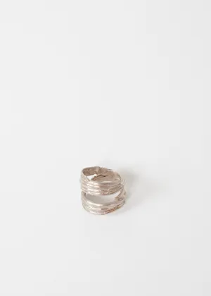 Silver Coil Ring in Sterling - A Stylish and Fashionable Choice