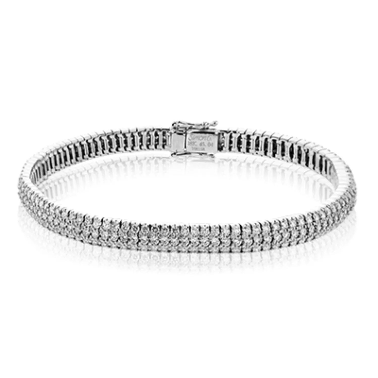 Simon G. Pave Wide Diamond Bracelet