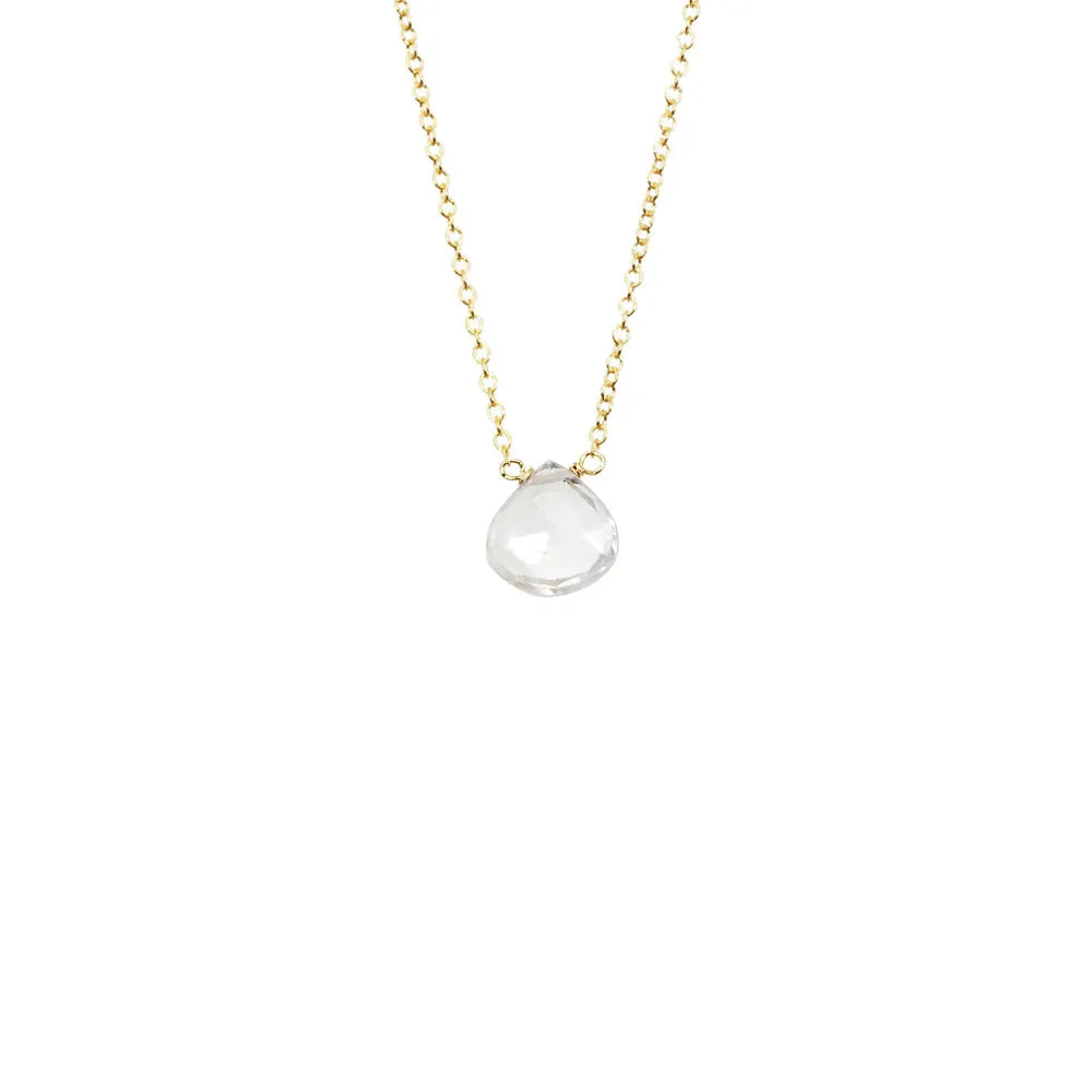 Simple Gemstone Necklace