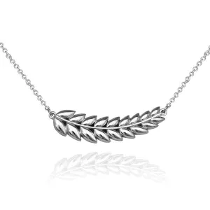 Single Laurel Necklace
