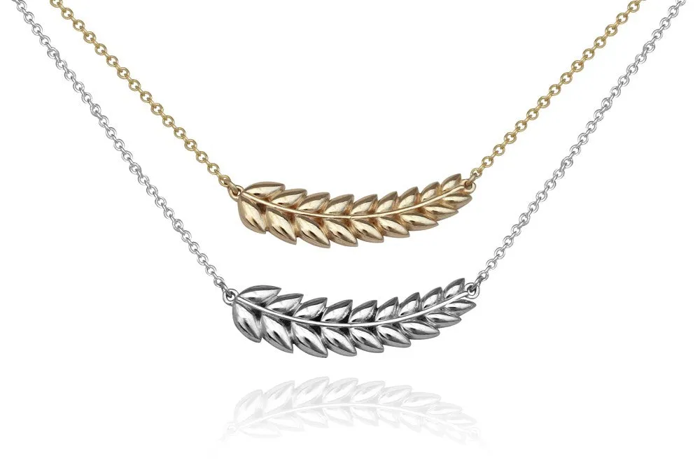 Single Laurel Necklace