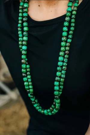 Single Strand Western Chic' Turquoise Necklace