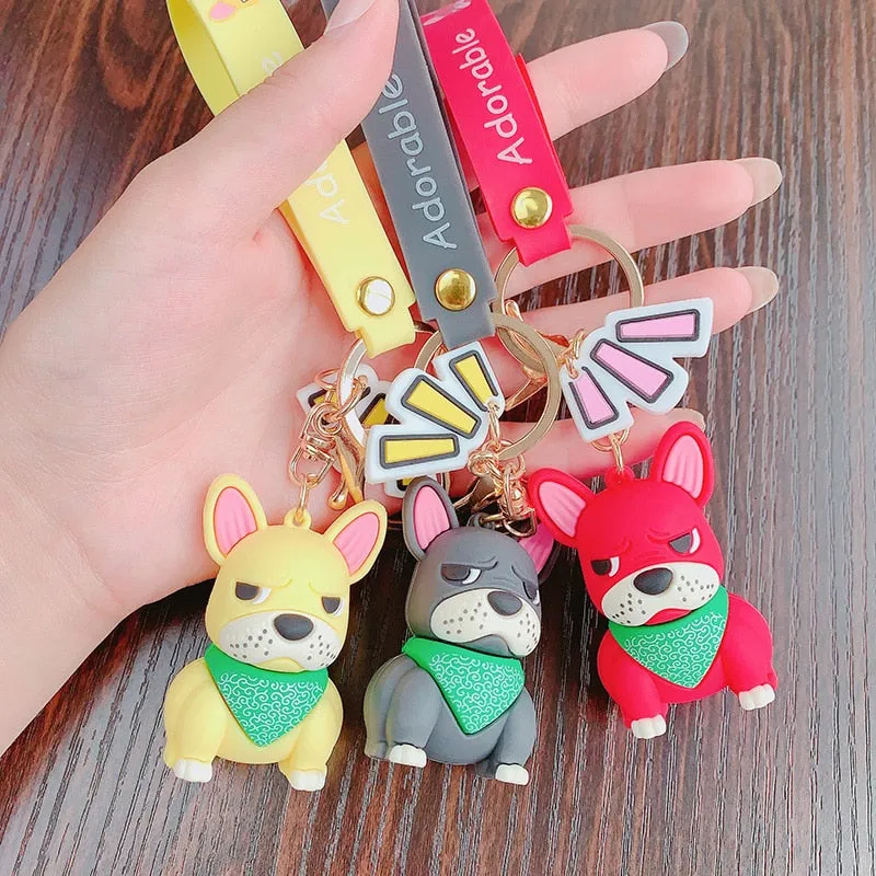 Stylish French Bulldog  Keychain (WS309)