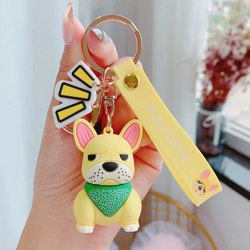 Stylish French Bulldog  Keychain (WS309)