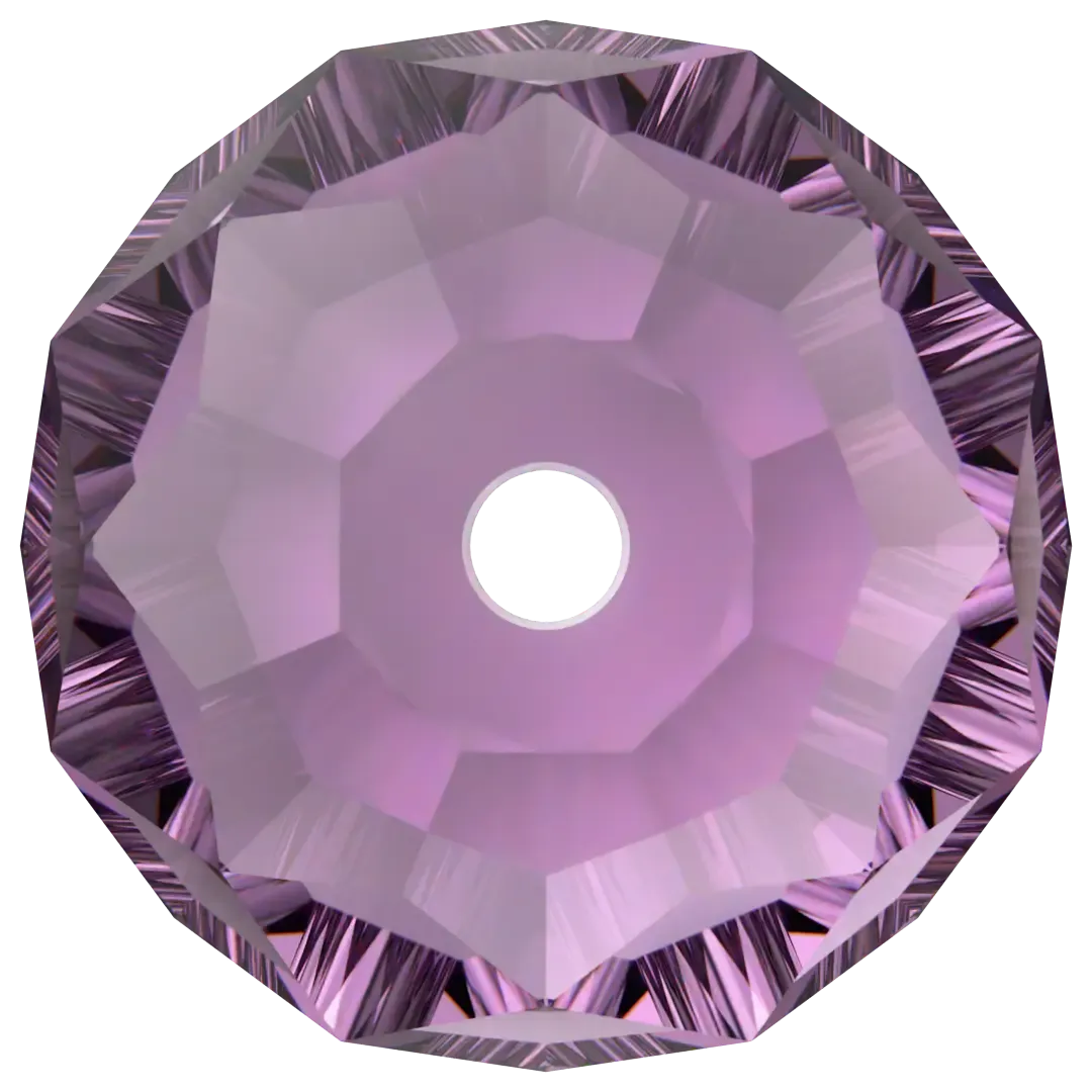 Swarovski Crystal Beads Briolette (5040) Amethyst