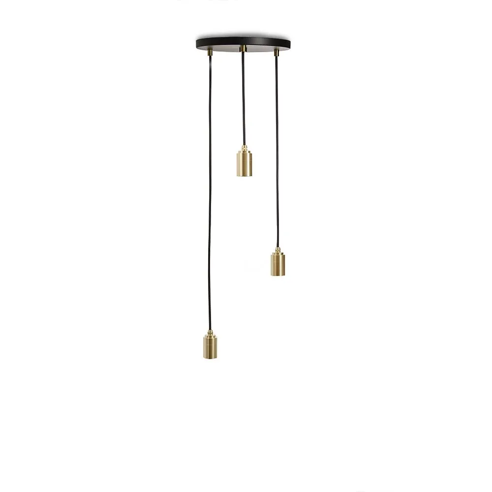 Tala Brass Triple Pendant