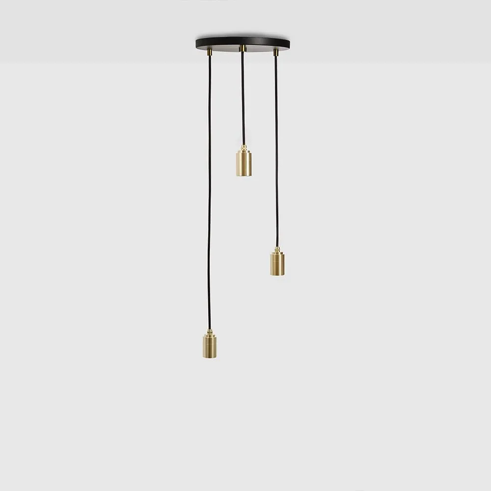 Tala Brass Triple Pendant