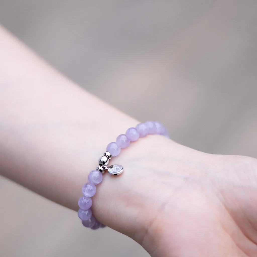 Teddy The Mom Bear - Kunzite Bracelet