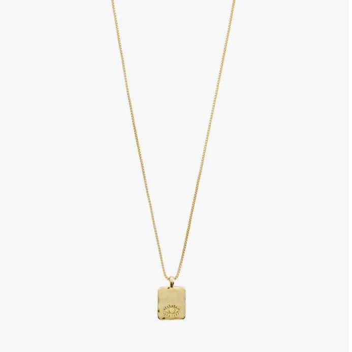 Thankful Square Pendant