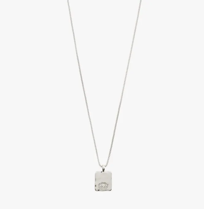 Thankful Square Pendant