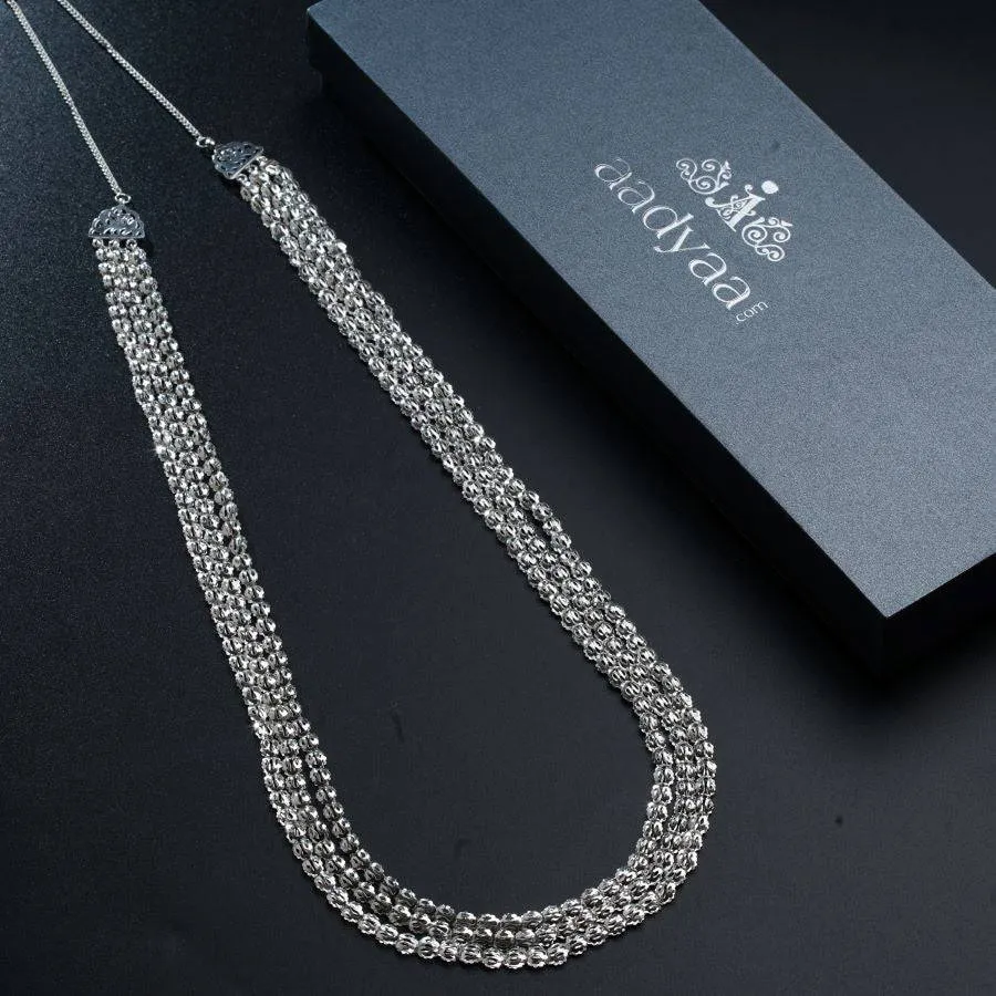 Three Layered Pohe Haar : Oxidised silver
