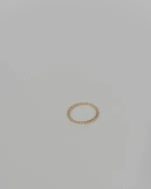 twisted ring - gold