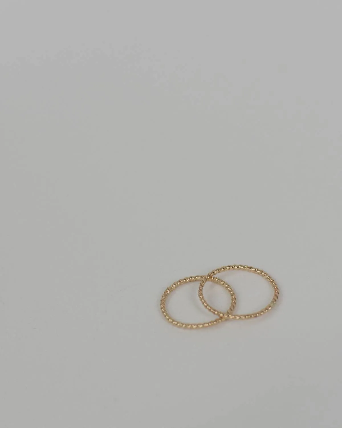 twisted ring - gold
