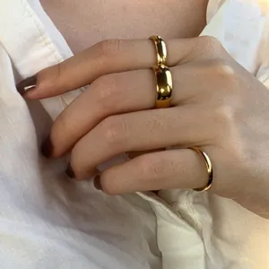 unisex couple lovers personalised engraved rings everyday jewelry ✈️ free.shipping