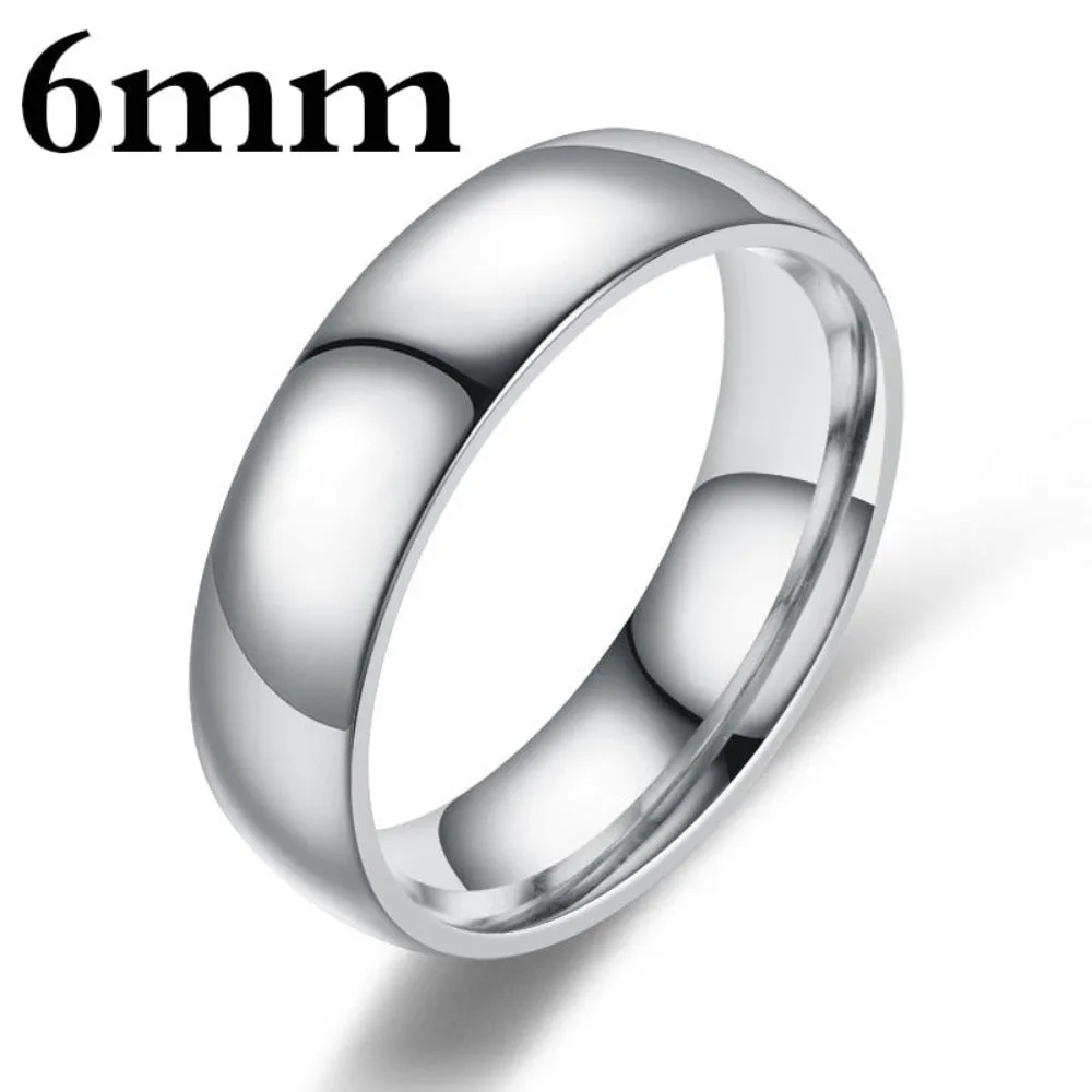 unisex couple lovers personalised engraved rings everyday jewelry ✈️ free.shipping