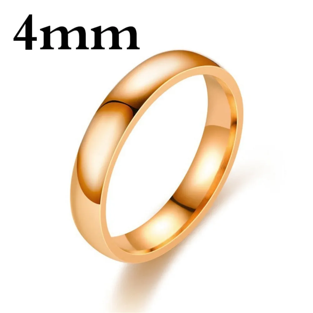 unisex couple lovers personalised engraved rings everyday jewelry ✈️ free.shipping