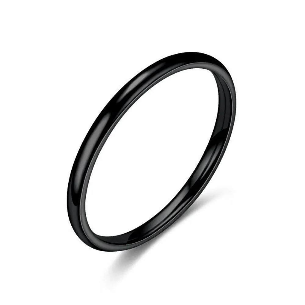 unisex couple lovers personalised engraved rings everyday jewelry ✈️ free.shipping