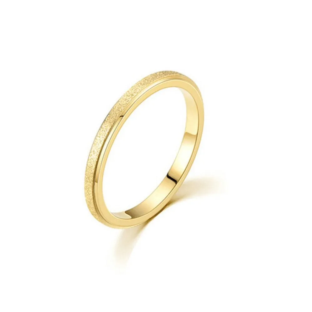 unisex personalised rings silver rose goldcolor lovers couple rings ✈️ free.shipping