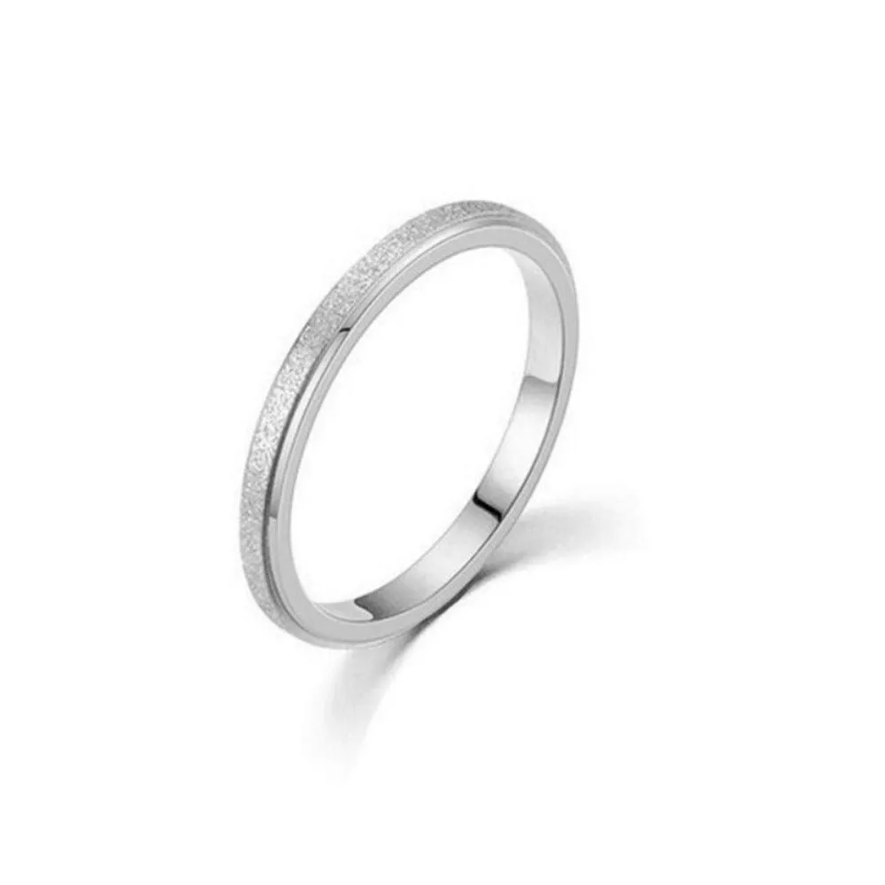 unisex personalised rings silver rose goldcolor lovers couple rings ✈️ free.shipping