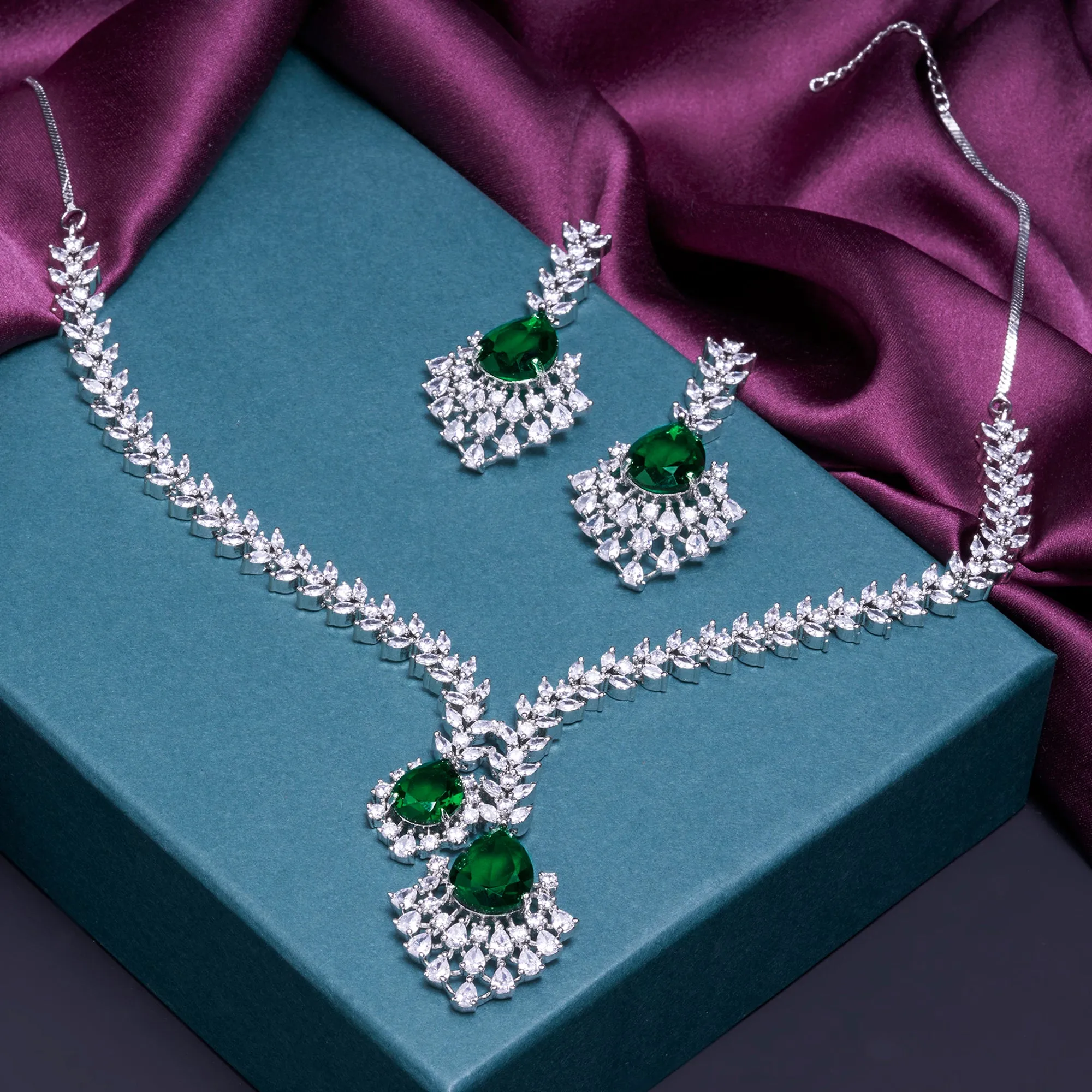 Victoria CZ Stone Necklaces