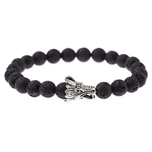 White Dragon Chinese Bracelet