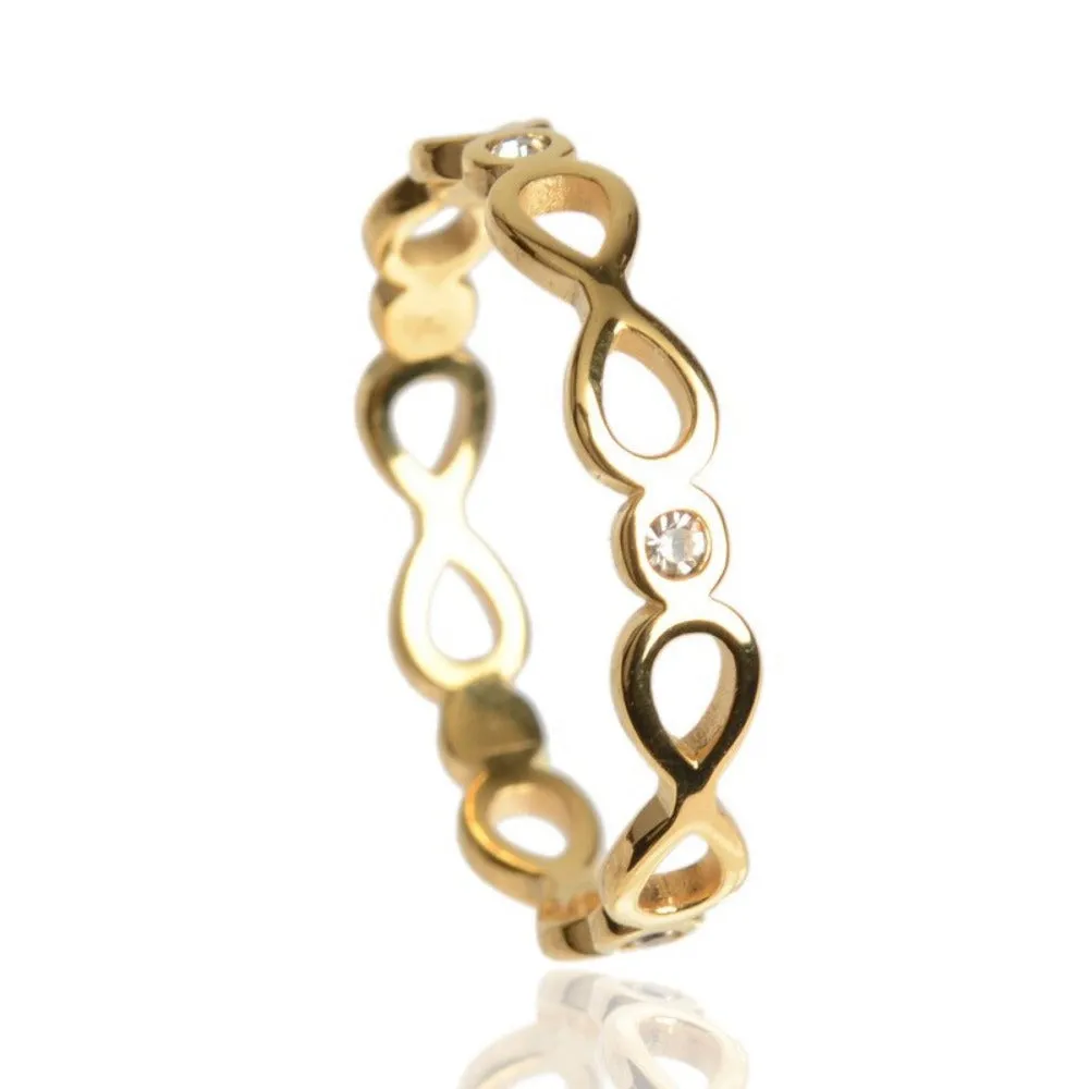 women's goldcolor silver fashionable rings cute diamond inlay rings ✈️ free.shipping
