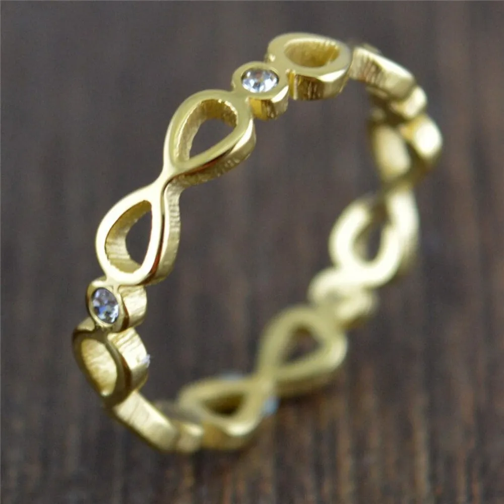 women's goldcolor silver fashionable rings cute diamond inlay rings ✈️ free.shipping