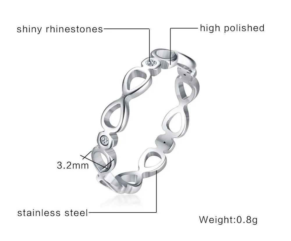 women's goldcolor silver fashionable rings cute diamond inlay rings ✈️ free.shipping