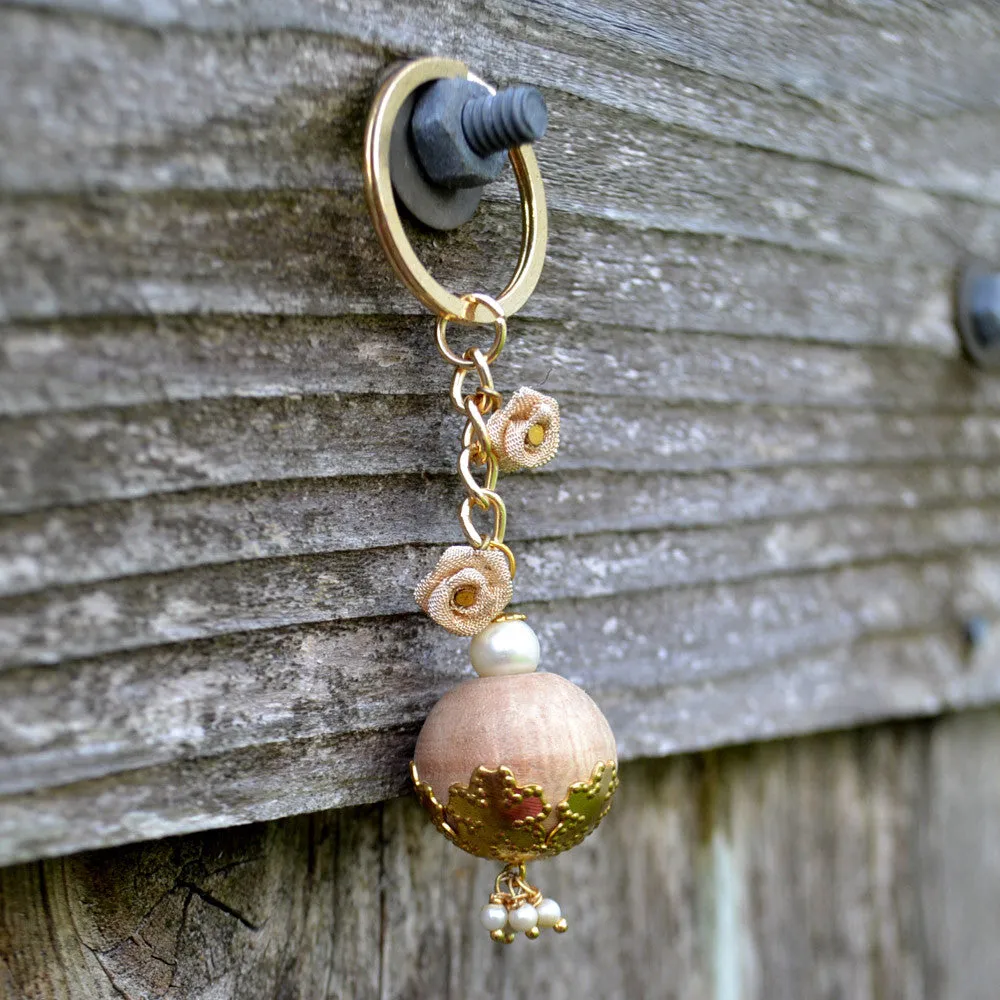 Wooden Ballerina Keychain (ACK002)