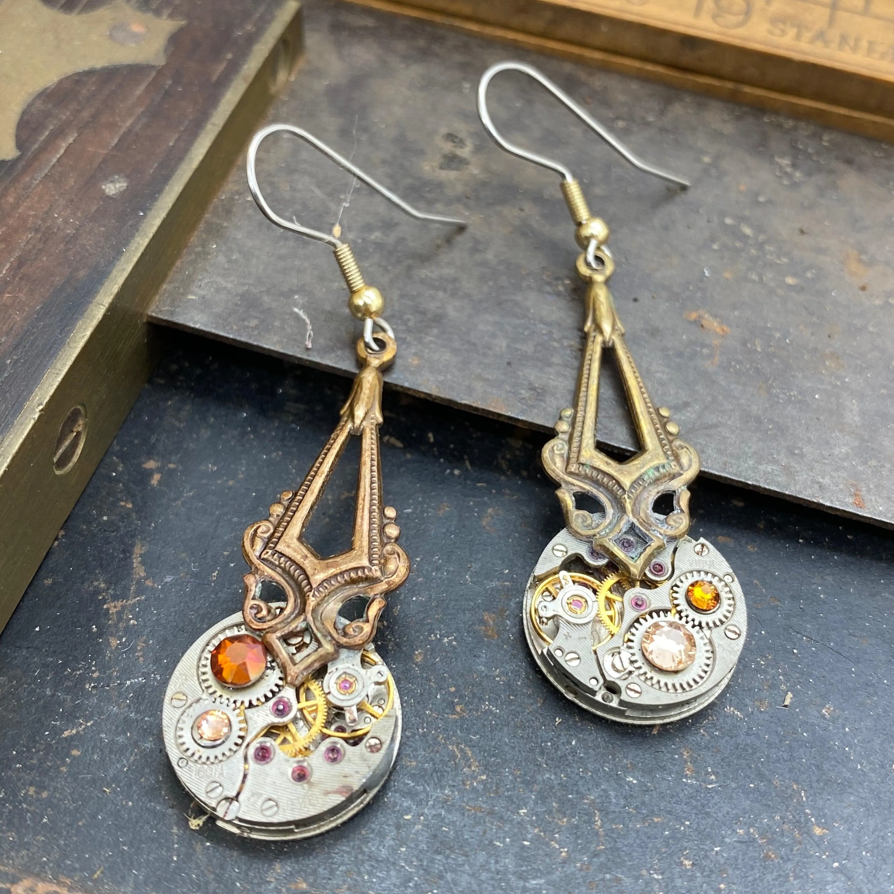 Zadie, Victorian Dramatic Drop Earrings