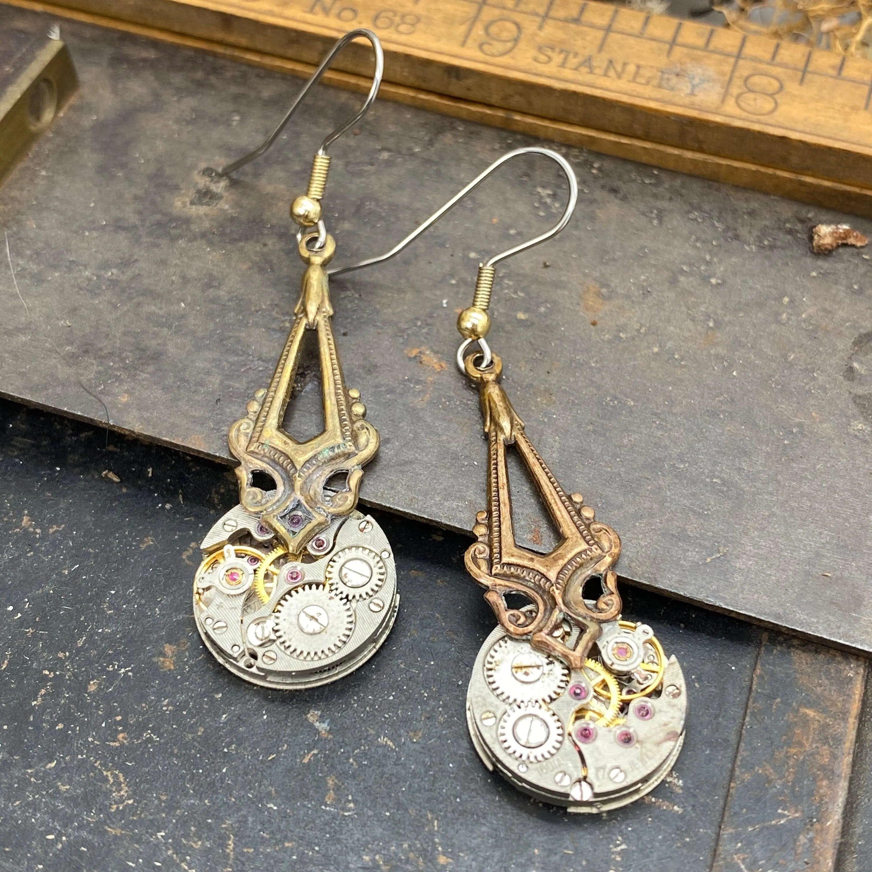 Zadie, Victorian Dramatic Drop Earrings