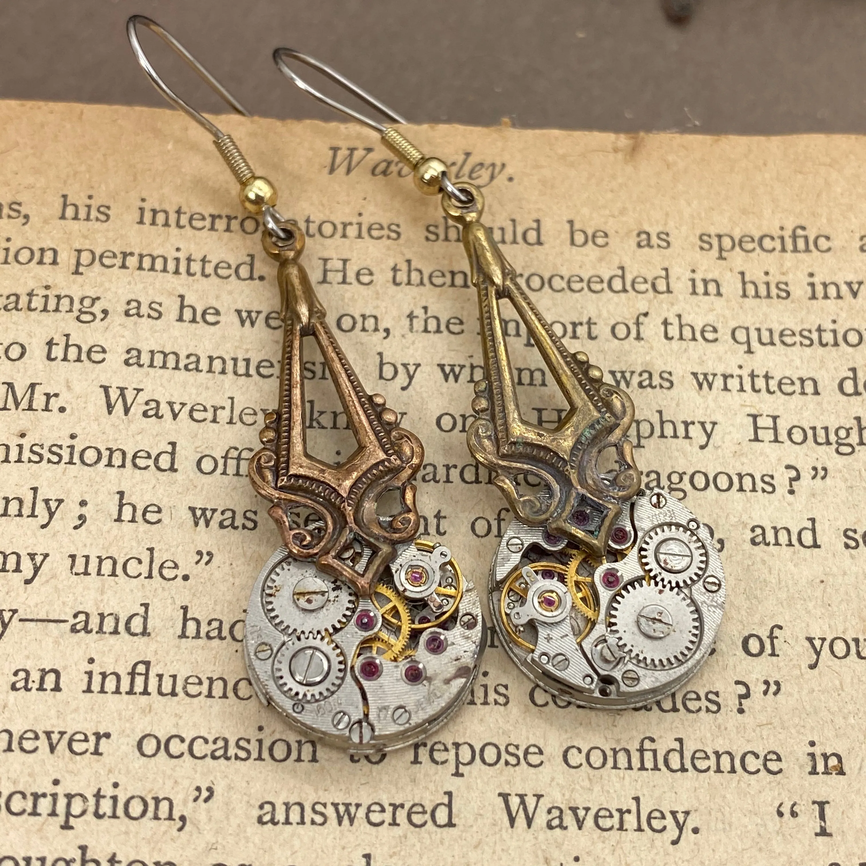 Zadie, Victorian Dramatic Drop Earrings