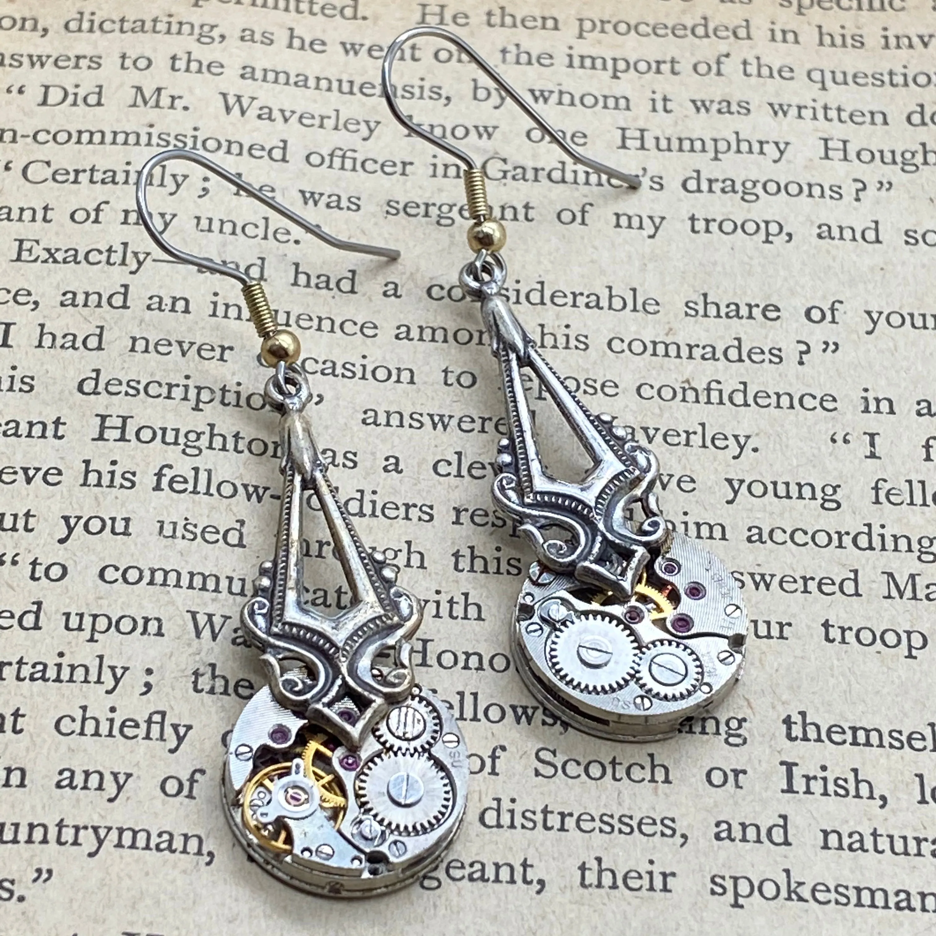 Zadie, Victorian Dramatic Drop Earrings