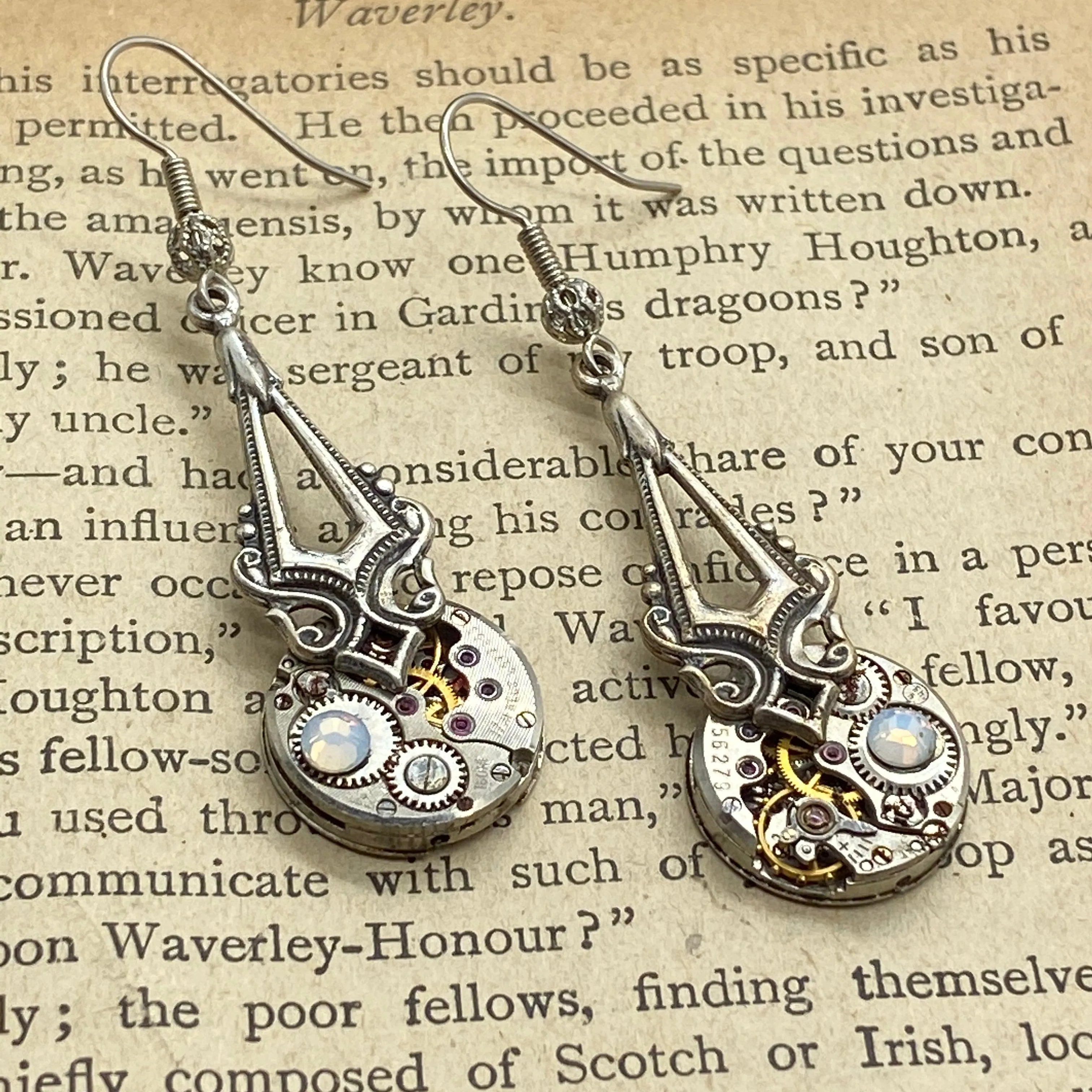 Zadie, Victorian Dramatic Drop Earrings