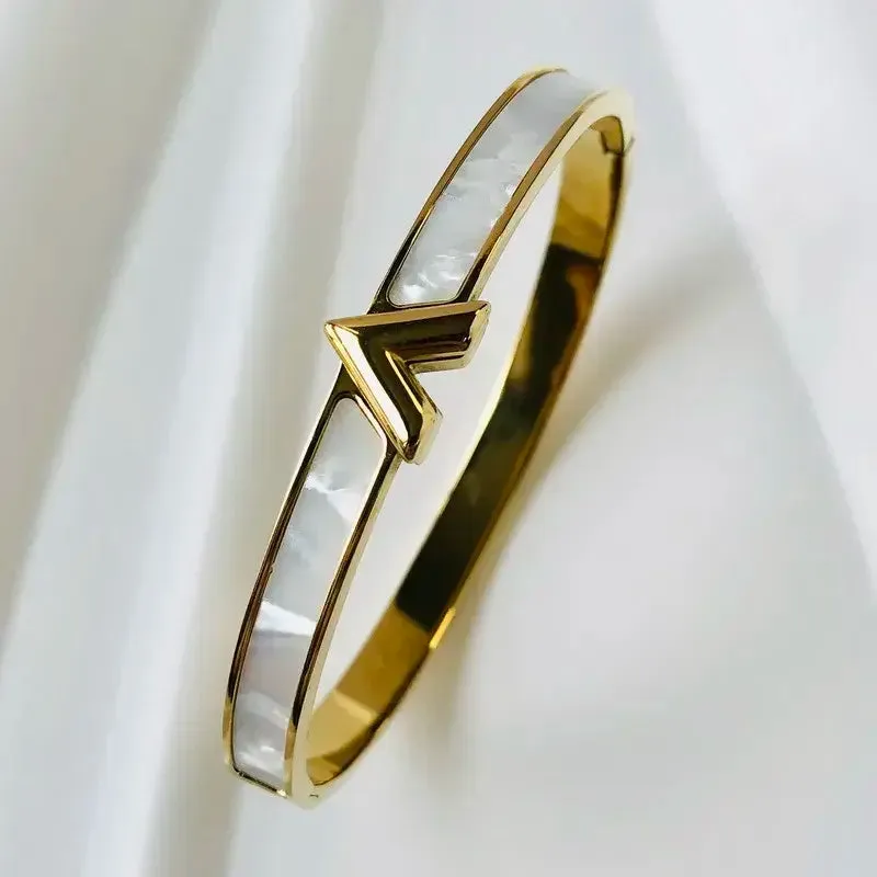 Zircon Inlaid Bracelets