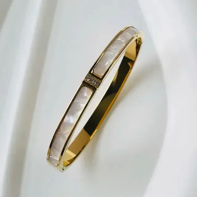 Zircon Inlaid Bracelets